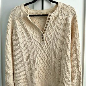 Sezane - Bree Jumper Sweater - size XL, Beige